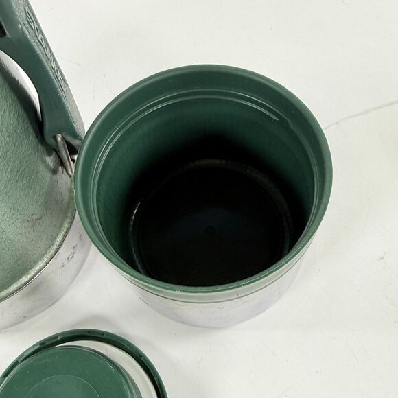 Vintage Stanley 16oz Green Vacuum Insulated Stainless Steel Thermos Bottle - Picture 5 of 9